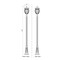 Z-Lite Davina 4 Light Outdoor Post Mounted Fixture, 12in. W x 119.25in. H, Black 5016PHBR-519P-BK - alternate 8
